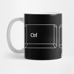 Ctrl Alt Delete Life Mug